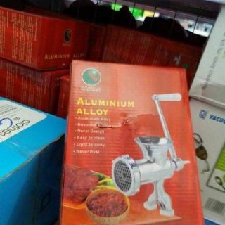 Máy xay thịt inox quay tay