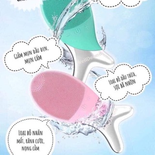 Hàng chính hãng - máy rửa mặt con cá wellderma