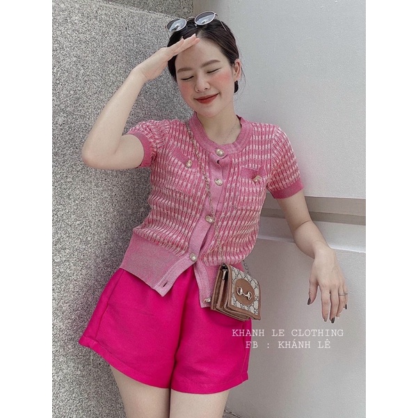 Áo len hồng hot trend loại rẻ - có ảnh thật