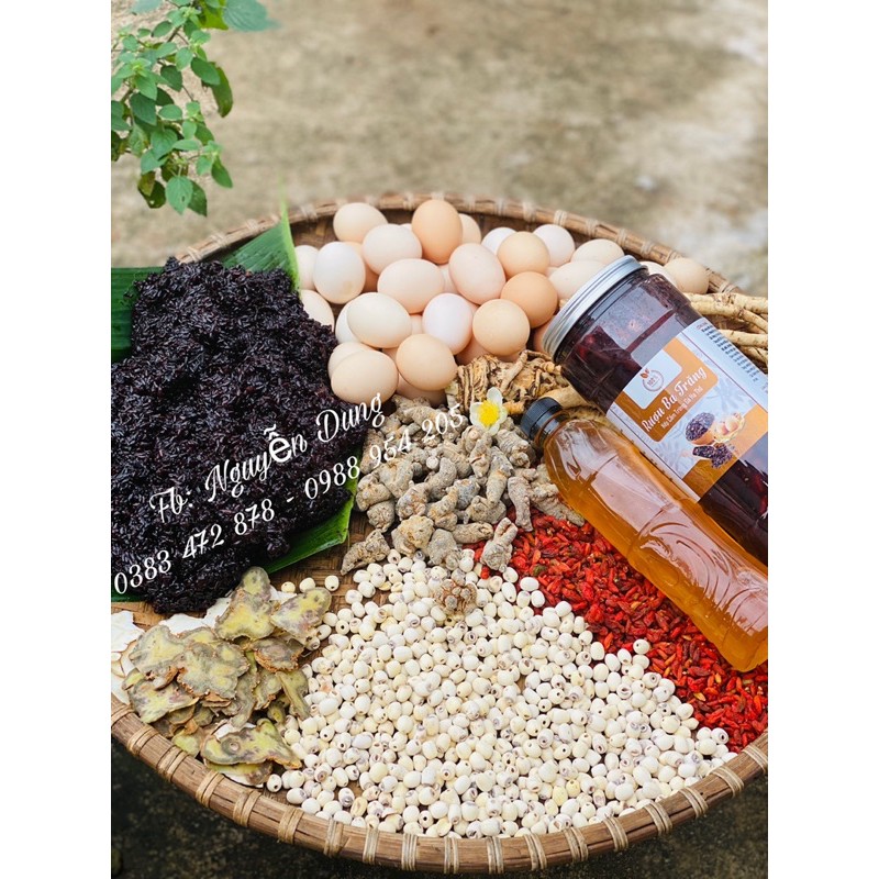 CỐT BA TRĂNG TRỨNG GÀ HẠ THỔ