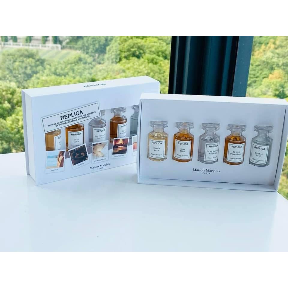 Bộ nước hoa mini unisex Gift Set Mini Replica 5pcs (5 x 7ml) | Thế Giới Skin Care