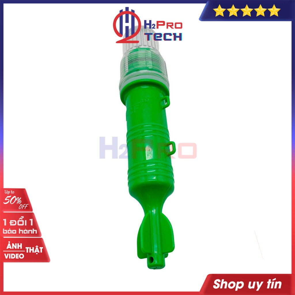 Đèn Chớp Cảnh Báo, Đèn Báo Hiệu Tàu Biển H2pro Vỏ Xanh-Nháy Xanh Cao Cấp, Thu Hút Khách Hàng (Tặng Pin Đại)-H2Pro Tech