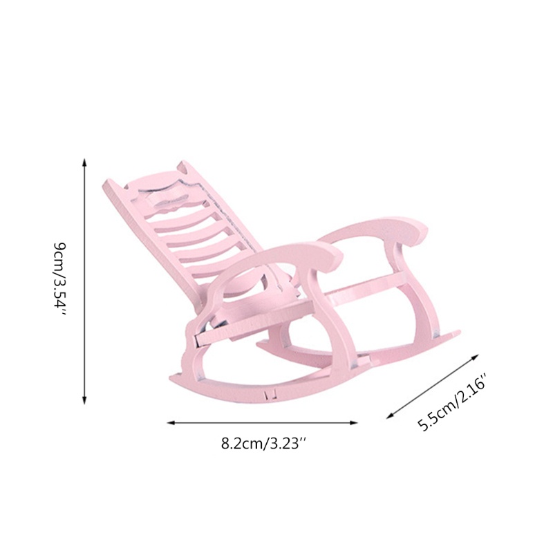 Mô Hình Bàn Ghế Bãi Biển Độc Đáo Trang Trí Nhà Búp Bê Cho Bé Gái