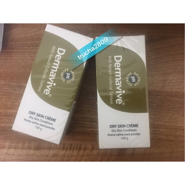 Dermavive dry skin creme Tăng cường chức năng bảo vệ da, giúp tái tạo và dưỡng ẩm da han T9/2021
