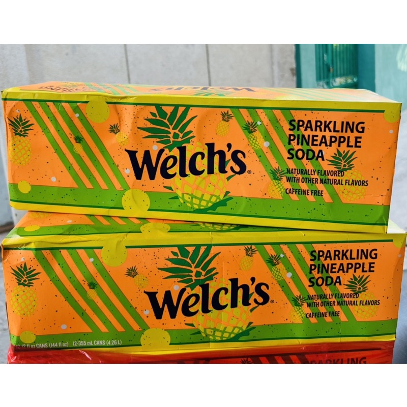 Nước ngọt Mỹ Welch’s dứa thùng 12 lon