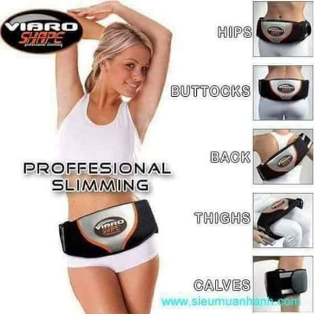 ĐAI MASSAGE NÓNG & RUNG VIBRO SHAPE,,,