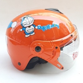Mũ bảo hiểm cho bé doremon có kính - siêu xinh - Dành cho bé từ 2 đến 6 tuổi - V&S Helmet - VS103KS