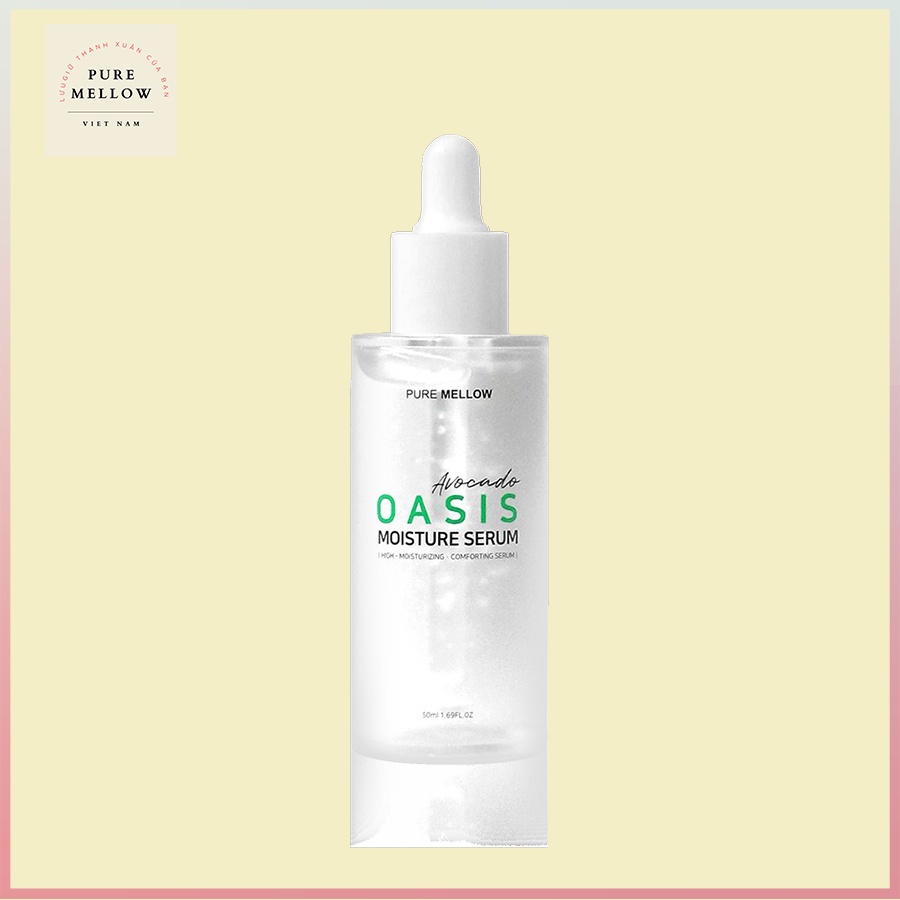 Serum Dưỡng Da Trắng Sáng Hàn Quốc PURE MELLOW Cấp Ẩm Vượt Trội Không Gây Kích Ứng Trẻ Hóa Làn Da Dung Tích 50ML | BigBuy360 - bigbuy360.vn