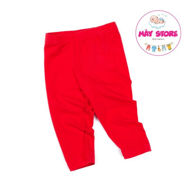 (HÀNG CHÍNH HÃNG) Quần áo trẻ em xuất dư Carter - Quần legging đỏ cho bé gái co dãn dành cho 3 tháng đến 2 tuổi LG0005