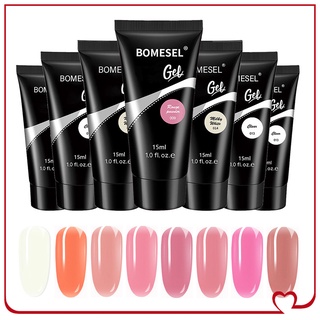 Lọ gel nối dài móng tay 15ml nhiều màu sắc thời trang