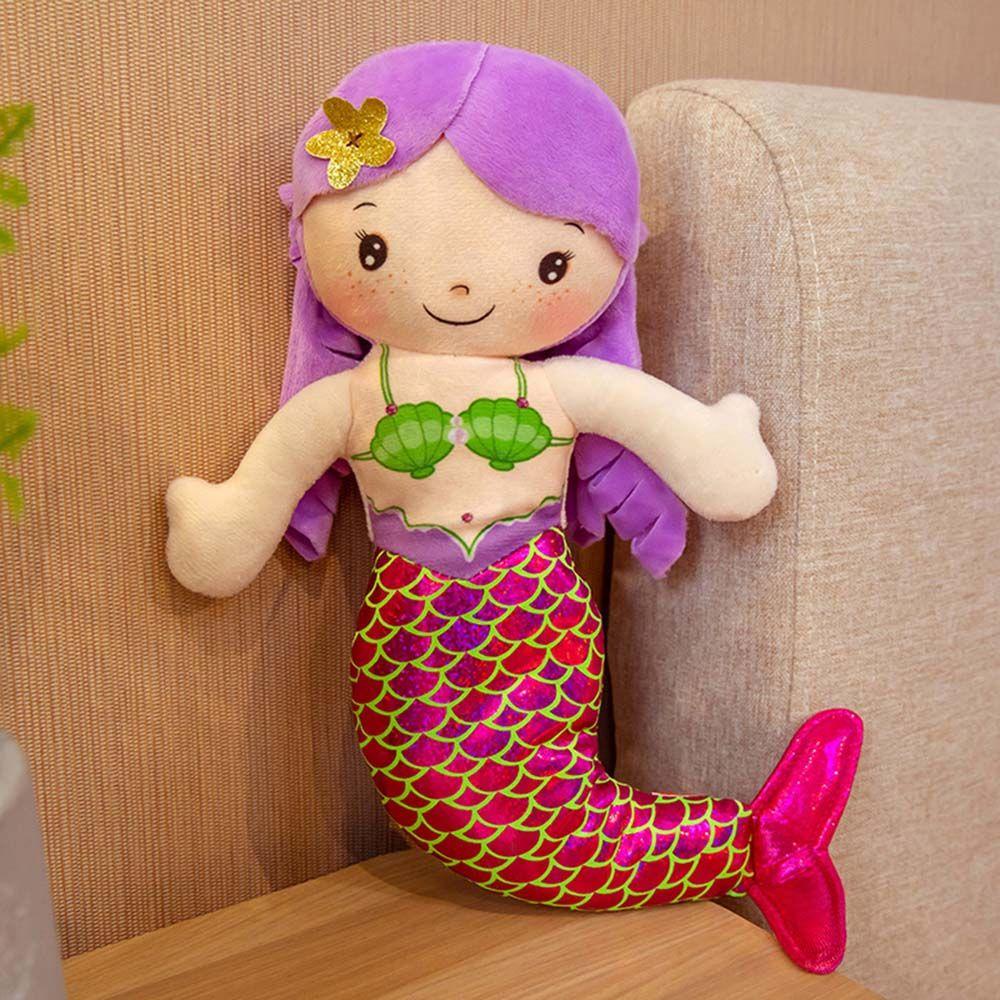 LILYES Nàng Tiên Cá Nhồi Bông Đáng Yêu 30cm