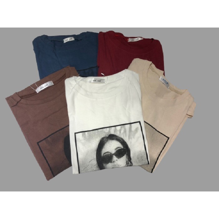 Áo Thun 3158 In Hình Cô Gái, Áo Phông Tay Lỡ Oversize From Rộng chất Coton | BigBuy360 - bigbuy360.vn