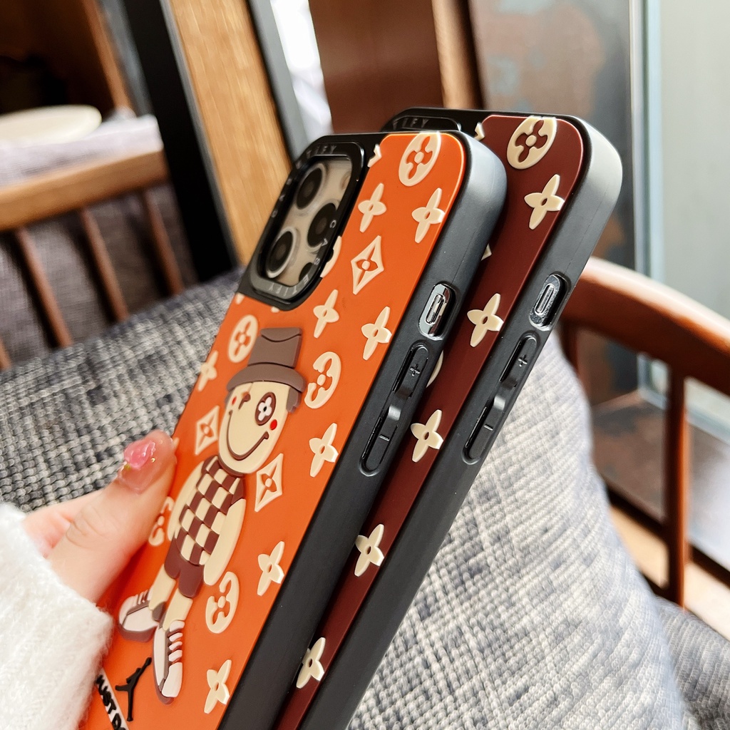 Casetify Ốp Điện Thoại Silicon In Logo Nike Air Jordan Sang Trọng Cho iPhone 15 14 13 12 11 Pro Max 7 8 Plus SE XR