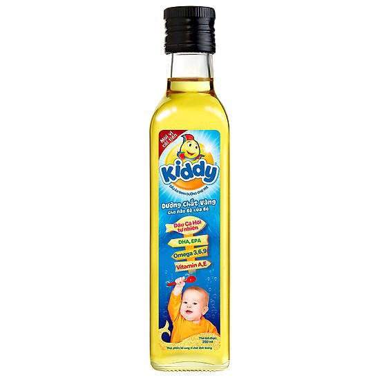 Dầu ăn dinh dưỡng cho trẻ em Kiddy 250ml