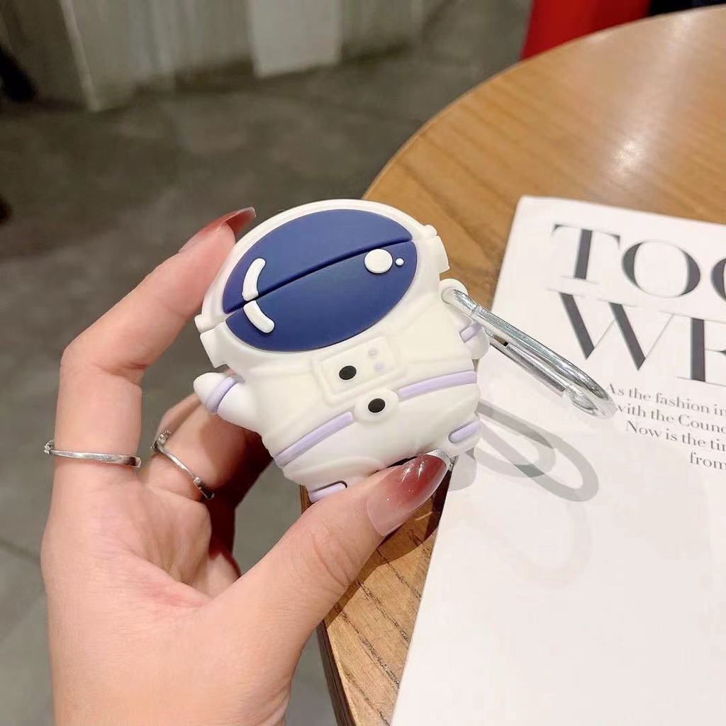 Vỏ Bảo Vệ Hộp Đựng Tai Nghe AirPods Pro 1 / 2 3 i11 / i12 inpods 12 Bằng Silicon Họa Tiết Hoạt
