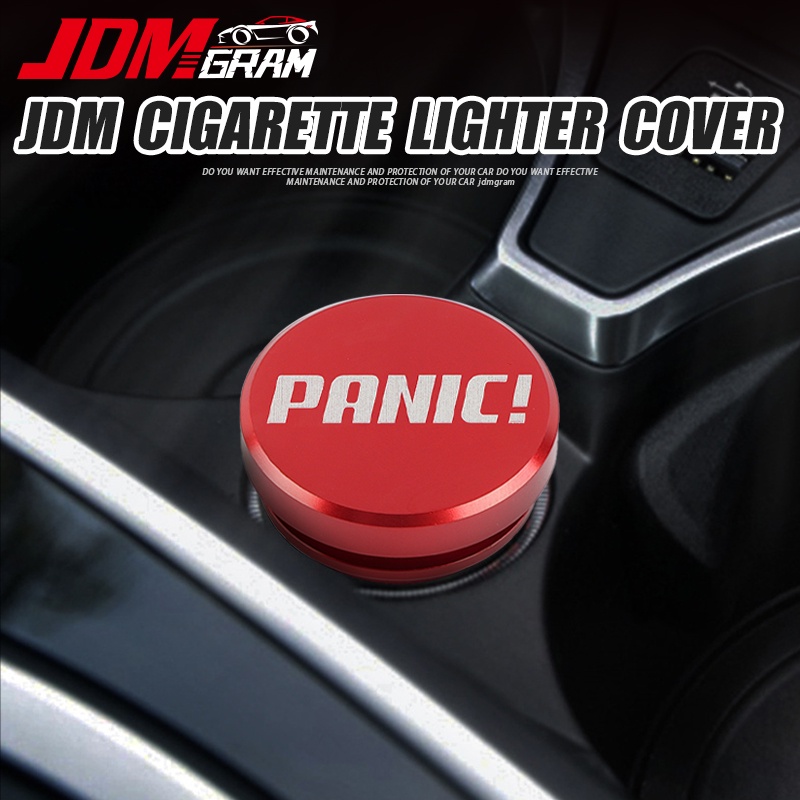 JDM Vỏ Bọc Ổ Cắm Bật Lửa Xe Hơi Thuốc lá ô tô JDM Nắp nhẹ hơn Hợp kim nhôm Tự động Thuốc lá Cửa hàng ổ cắm Bảo vệ Vỏ bọc Đua xe Chống thấm nước Phụ kiện trang trí thay thế Phụ kiện nội thất ô tô