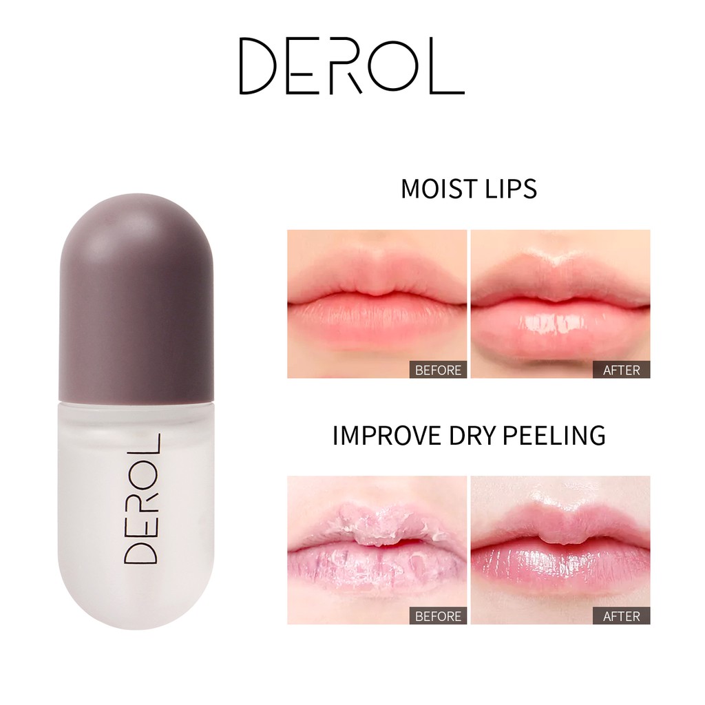 Serum Dưỡng Môi Derol 5.5ml Chống Thấm Nước Cao Cấp