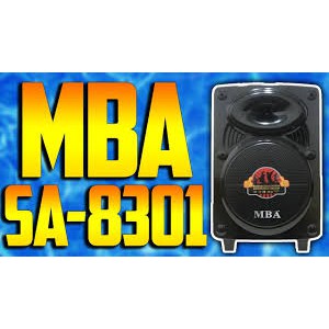 Loa Kéo Mini MBA Sa 8301 Có Mic Không Dây