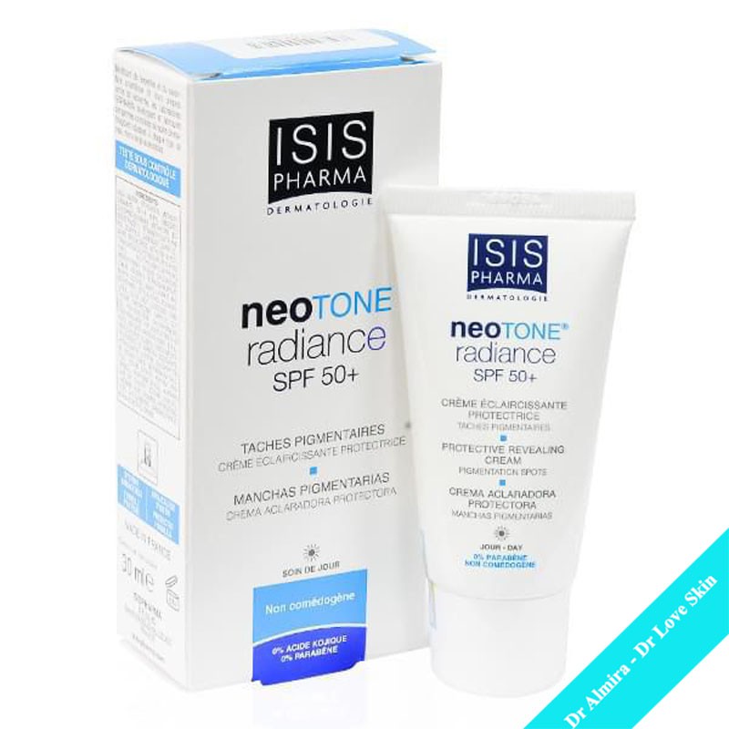 KEM CHỐNG NẮNG SÁNG DA ISIS PHARMA NEOTONE RADIANCE SPF50+ TUBE 30ML