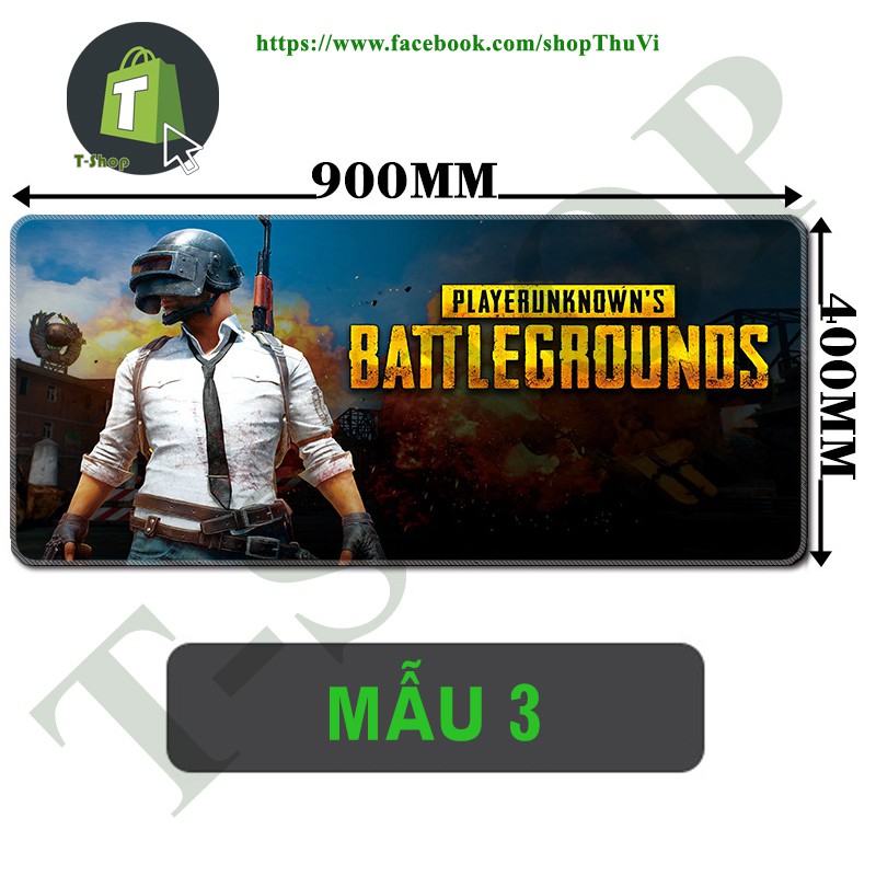 LÓT CHUỘT PUBG SIÊU LỚN 400x900x3mm