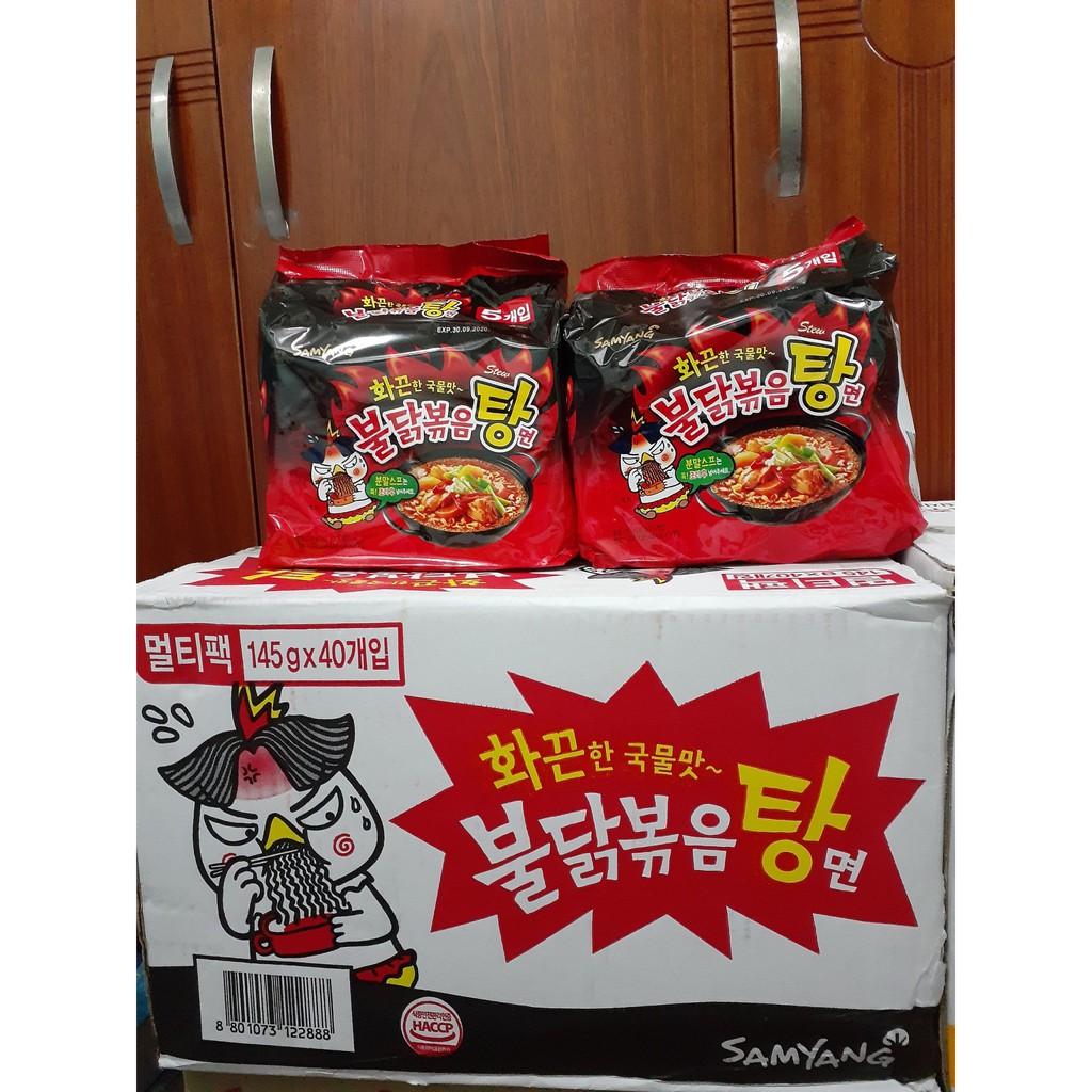 Combo 10 Gói Mì Cay Nước Samyang - Hàn Quốc | BigBuy360 - bigbuy360.vn