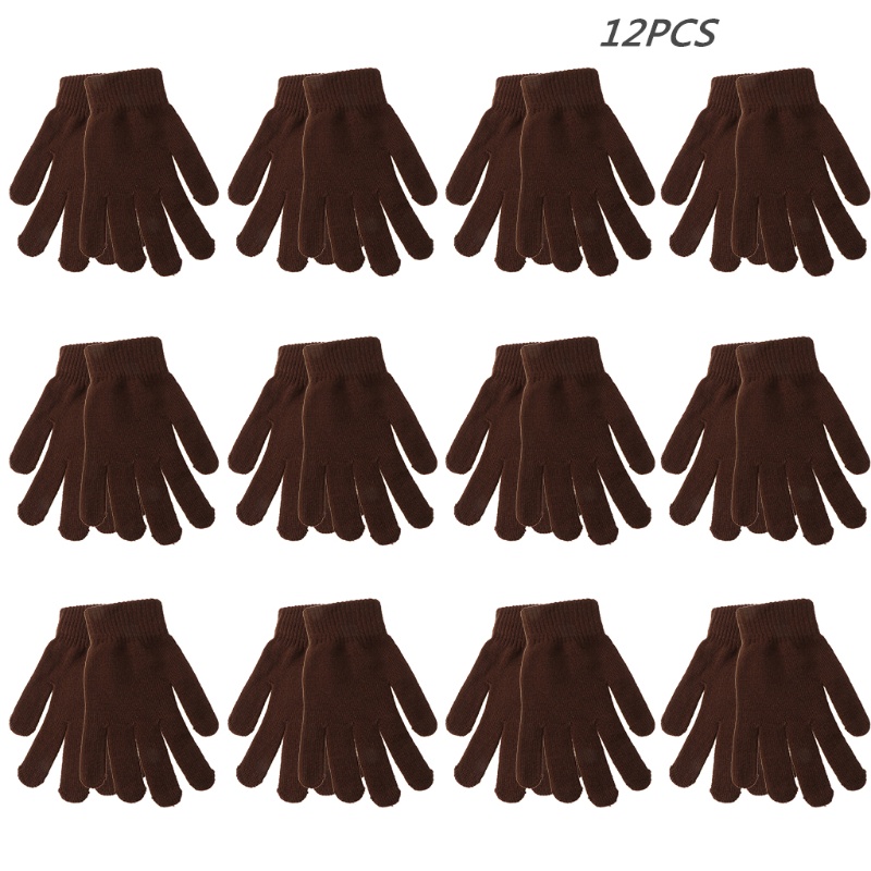 Găng Tay Len Hở Ngón Co Dãn Thời Trang