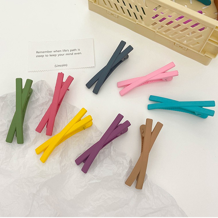 Kẹp tóc hình nơ màu kẹo thời trang (Hairclips)