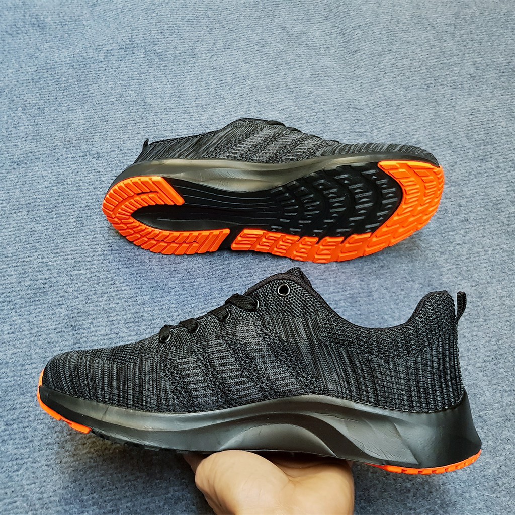 (full box+ tặng tất) Giày Nam đen cam, giày thể thao Nam | BigBuy360 - bigbuy360.vn