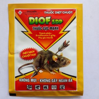 Thuốc diệt chuột DIOF 5DP gói 3g