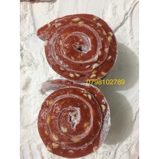 Kẹo chè lam gấc nhà làm