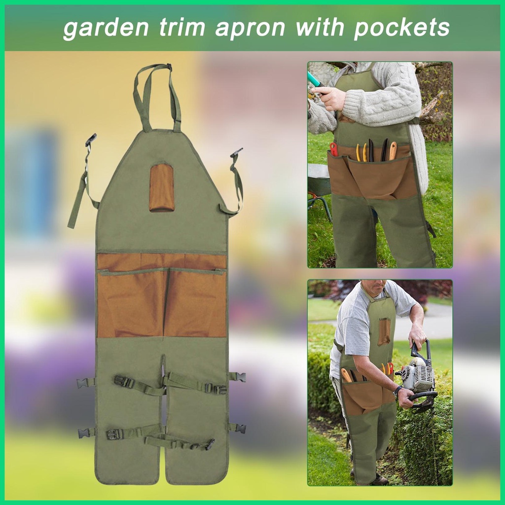 Tạp Dề Vải Oxford Có Túi Dễ Điều Chỉnh Có Túi Tiện Dụng