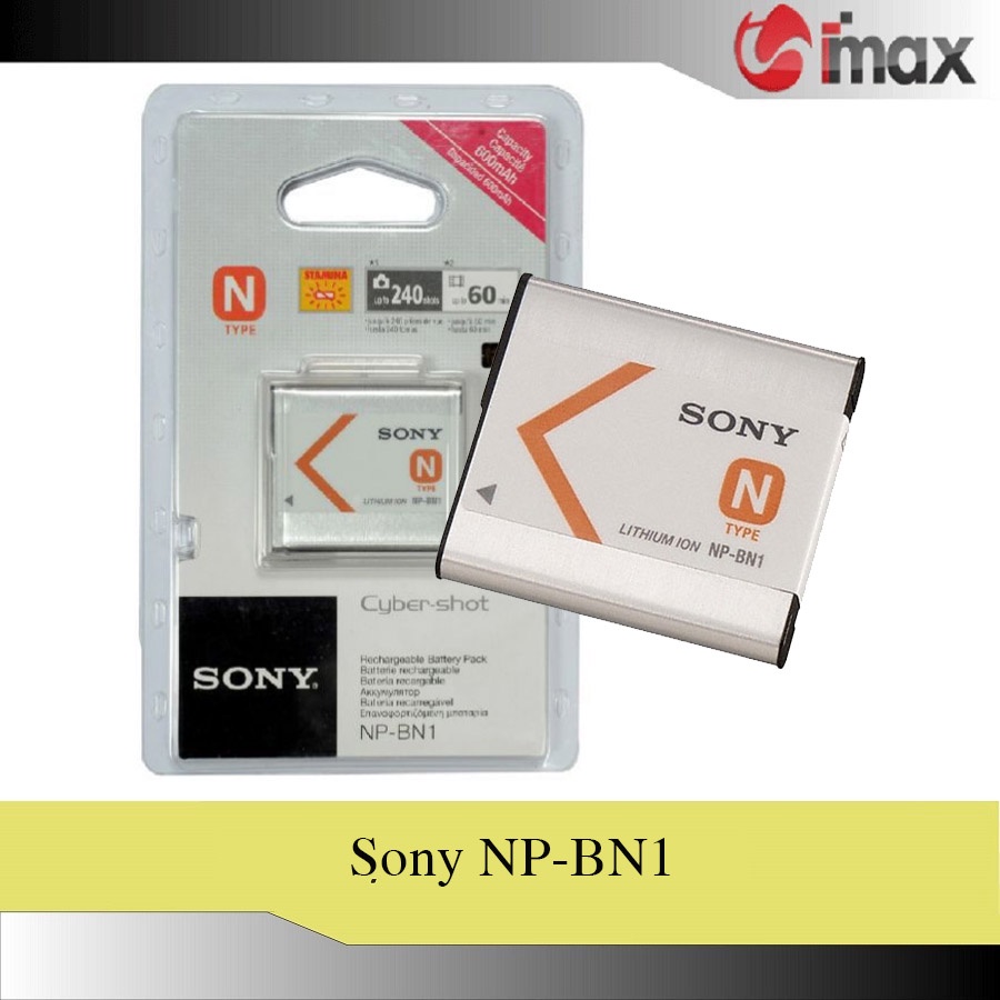 Pin máy ảnh Sony NP-BN1 - Hàng nhập khẩu