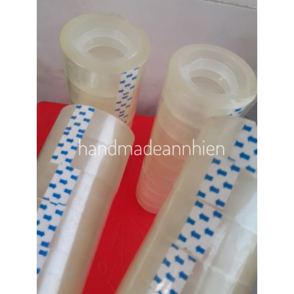 1 cuộn băng keo văn phòng nhỏ, rộng 1.8cm , 15 yards