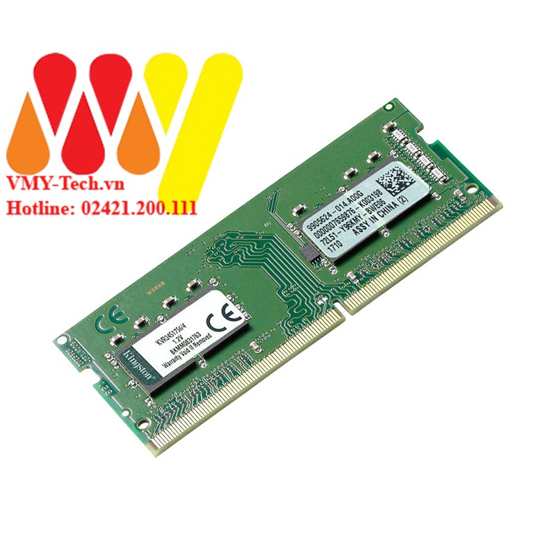 Chính Hãng - Ram Laptop KingSton 4GB-8GB PC4 Bus 2400 - BH 3 năm NEW 100%