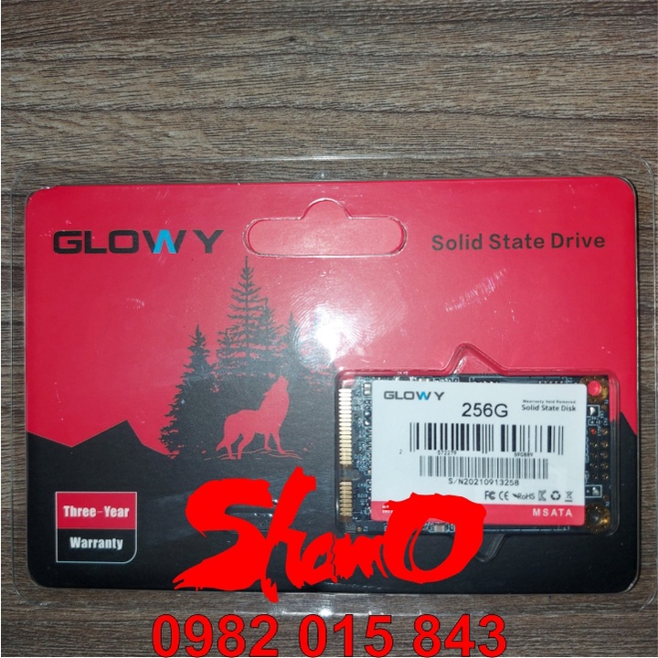 Ổ cứng SSD mSATA Gloway 256GB (Sata3.0) – CHÍNH HÃNG – Bảo hành 3 năm