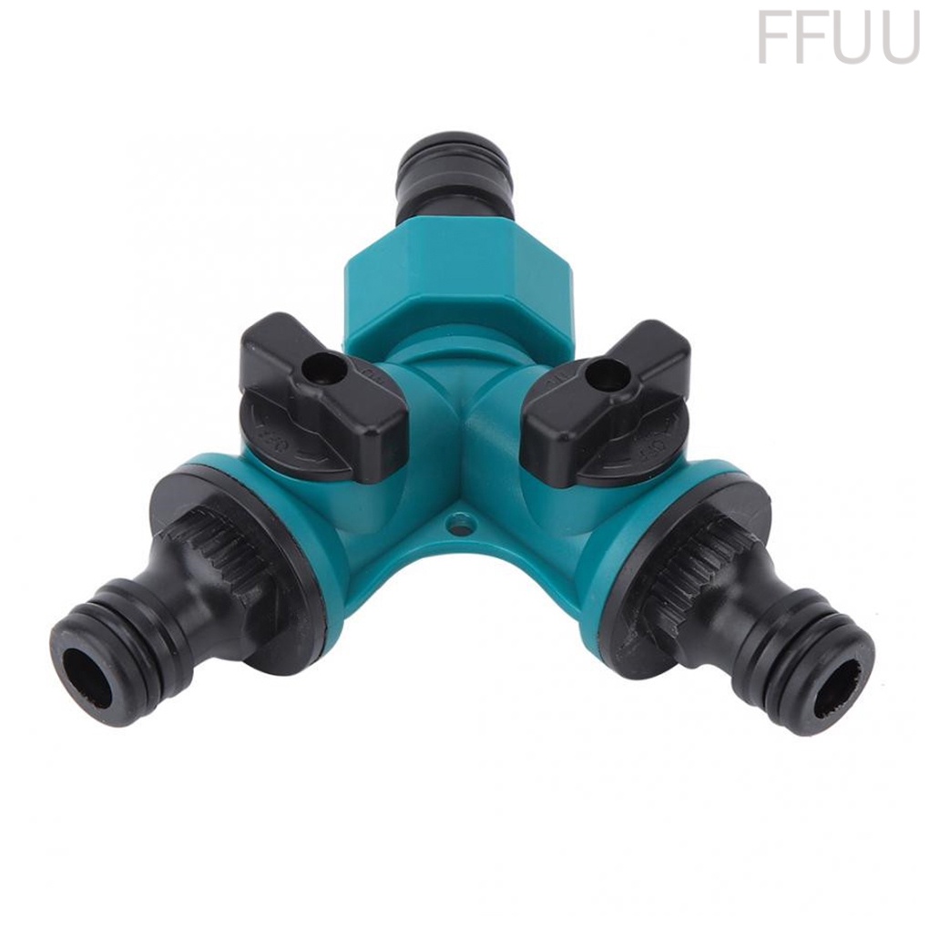 Đầu chia ống nước 3 chiều hình chữ Y 16mm có công tắc chất liệu nhựa bền bỉ
