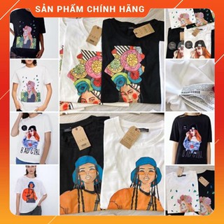 Áo Z.a.r.a hình cô gái
