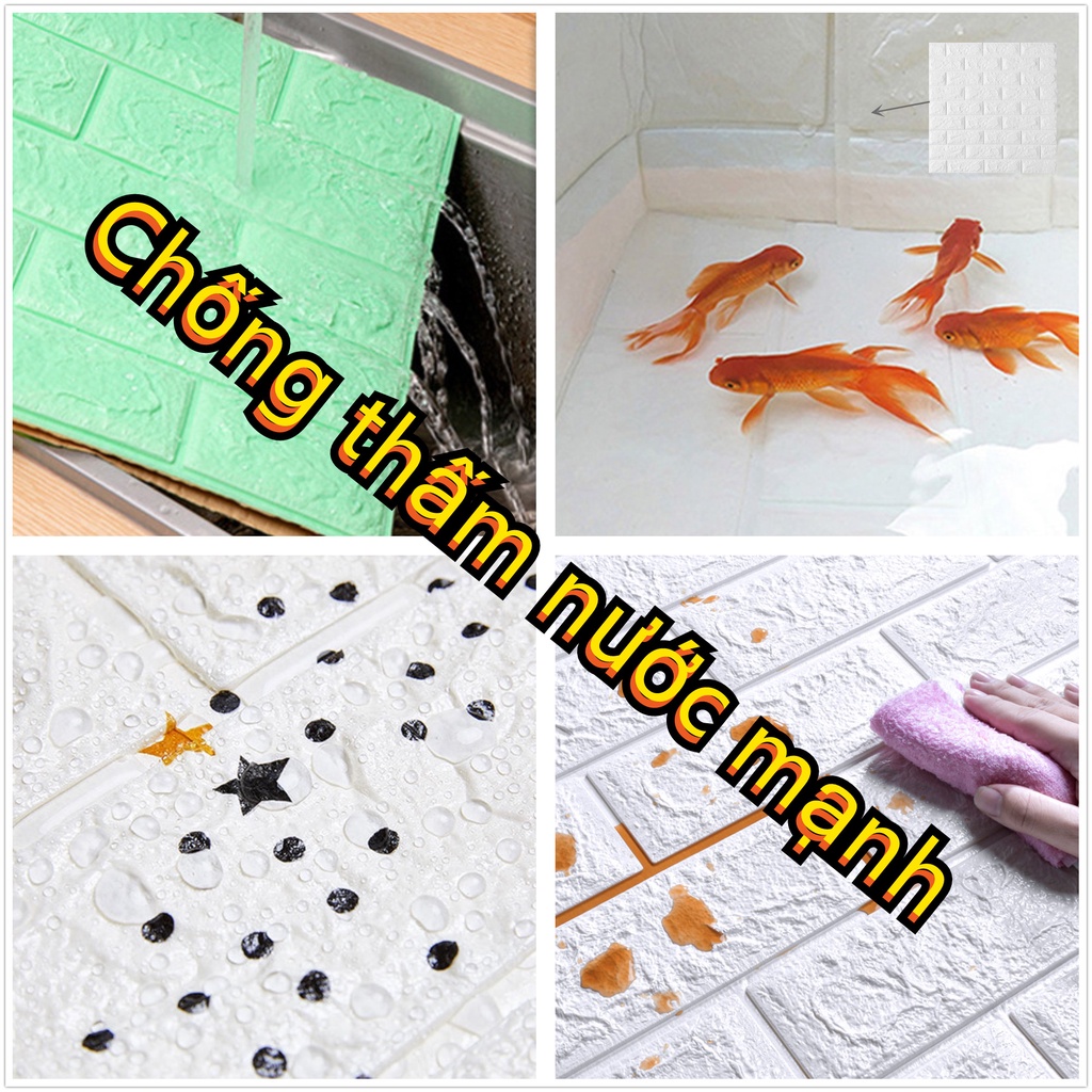 Miếng dán tường nhiều họa tiết dễ thương  dùng trang trí nội thất | BigBuy360 - bigbuy360.vn