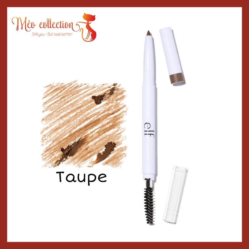 Chì kẻ mày ELF Instant Lift Brow Pencil màu Neutral Brown, Taupe, Deep Brown