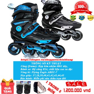 Giày Patin Calary C9 tặng túi đựng giày cao cấp