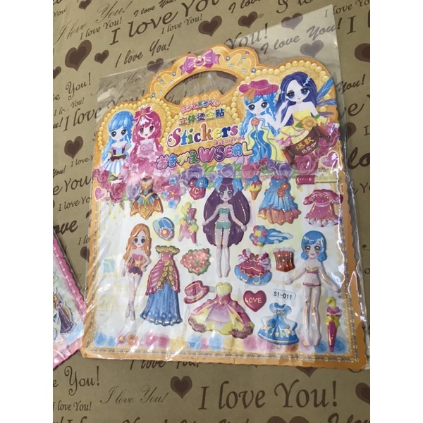 Hình dán sticker nổi 3d