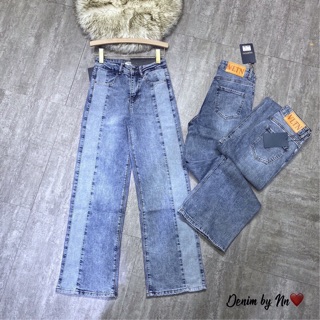 QUẦN JEANS ỐNG RỘNG