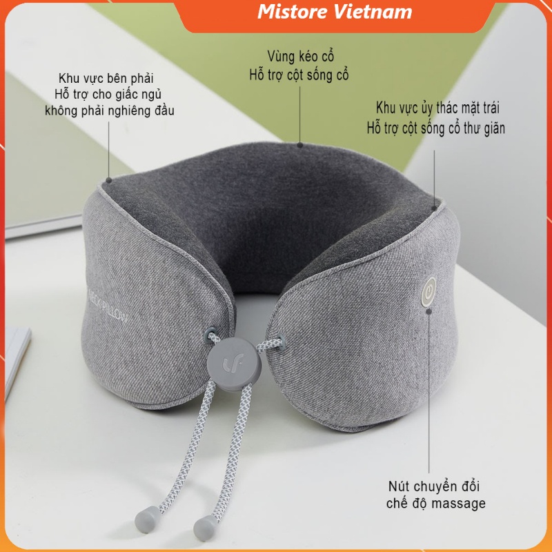 Gối massage cổ cao cấp Xiaomi Leravan LF-J003 2021