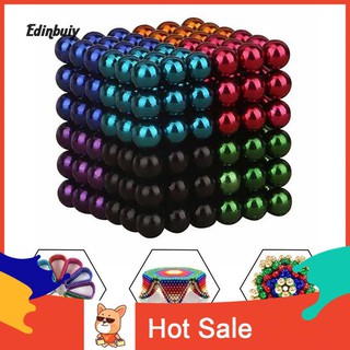 ☺Ready 216Pcs 3mm Colorful Magnetic Balls Cube Stress Relief Early Education Puzzle Toy