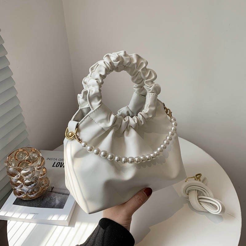 Túi Cầm Tay Quai Dúm Kèm Dây Đeo Chéo