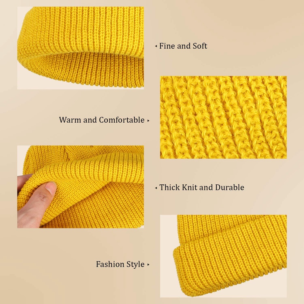 Mũ Beanie Cho Nam Và Nữ