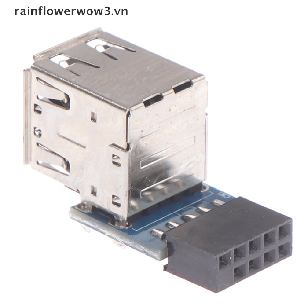 Bo Mạch Chủ Chuyển Đổi 9-Pin Sang 2 Cổng Usb 2.0 A Female Chất Lượng Cao