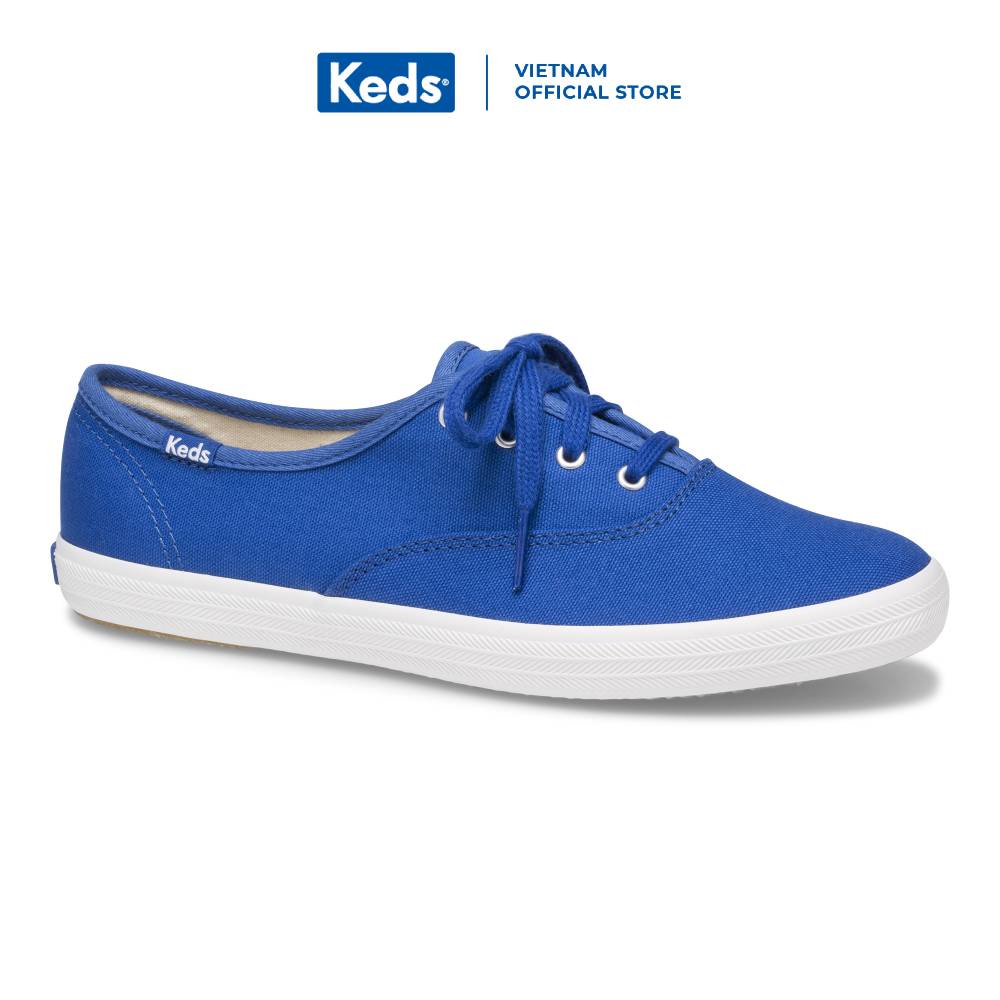 Giày Keds Nữ - Champion Seasonal Solid Blue - KD061522