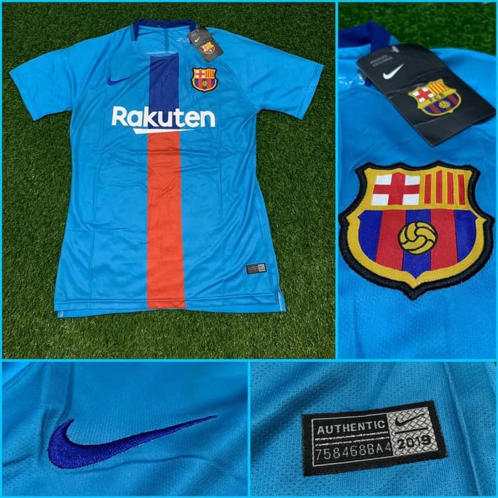 Áo Thun Jersey Bola Barca Barcelona 2018 / 2019