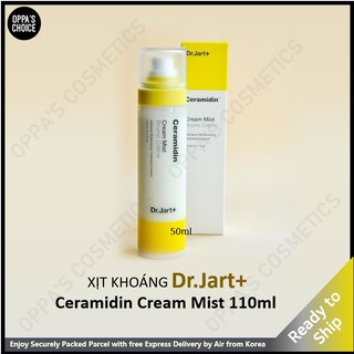 XỊT KHOÁNG Dr.Jart+ Ceramidin Cream Mist 110ml